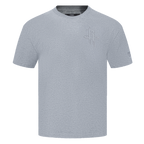 NBA HOUSTON ROCKETS NEUTRAL MEN'S DROP SHOULDER TEE (DARK HEATHER GRAY)