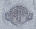 NBA HOUSTON ROCKETS NEUTRAL MEN'S DROP SHOULDER TEE (DARK HEATHER GRAY)