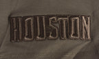 NBA HOUSTON ROCKETS NEUTRAL T-SHIRT À ÉPAULES TOMBANTES POUR HOMME (TAUPE FONCÉ)