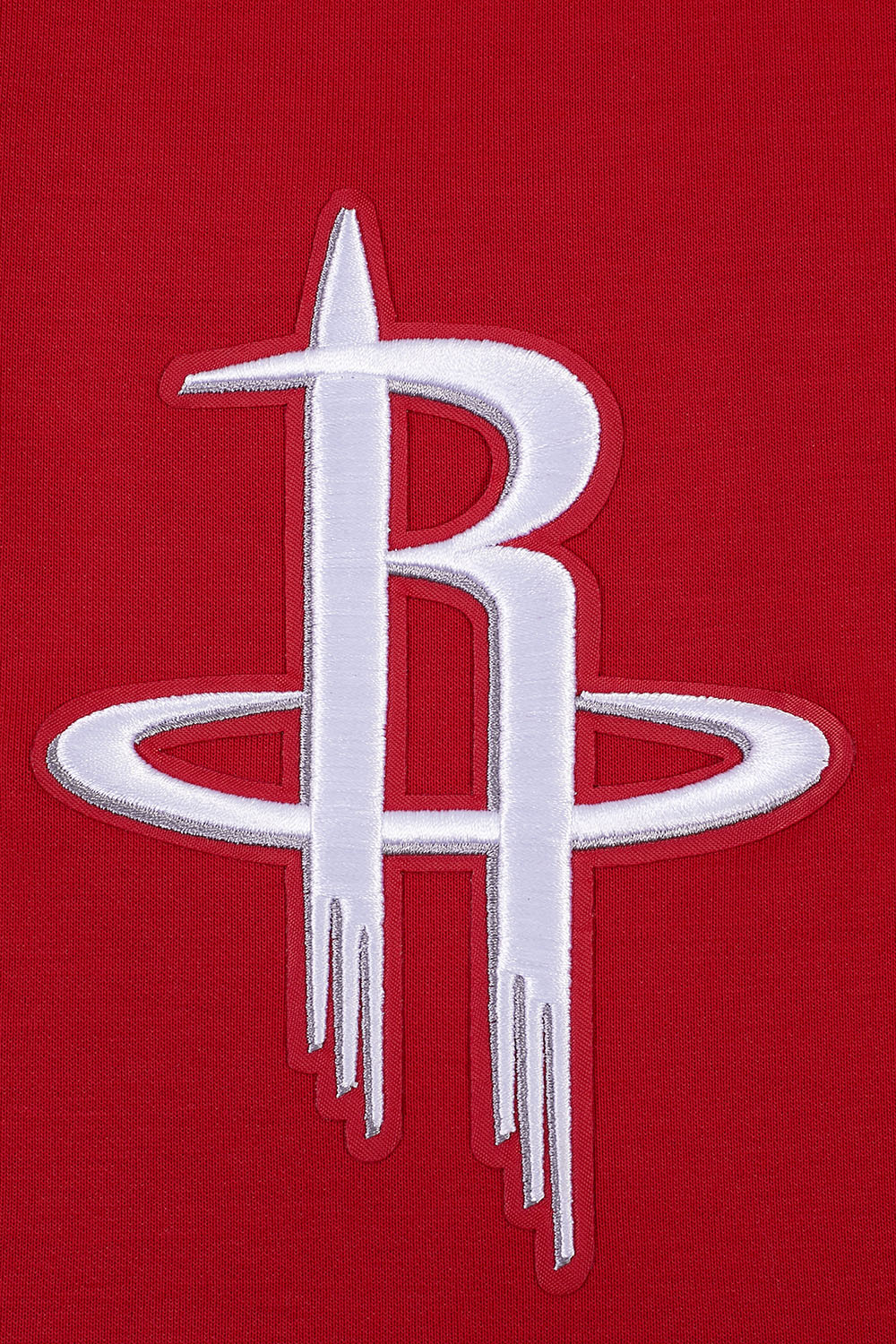 NBA HOUSTON ROCKETS SCRIPT TAIL MEN'S DOUBLE KNIT 2.0 SHORT (RED/BLACK)