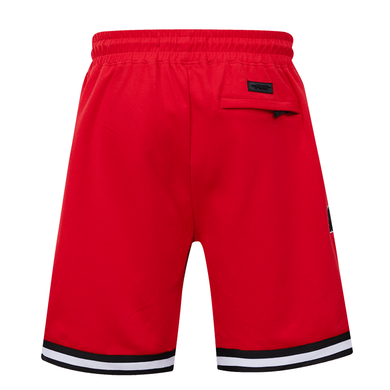 NBA HOUSTON ROCKETS CLASSIC CHENILLE MEN'S SHORT (RED)