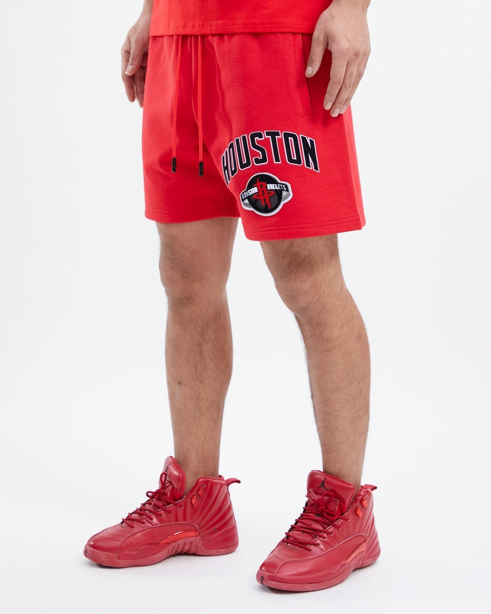 NBA HOUSTON ROCKETS CLASSIC MEN'S SHORT (RED)