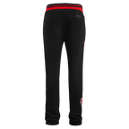 NBA HOUSTON ROCKETS SCRIPT TAIL MEN'S RIB FLEECE SWEATPANT (BLACK/RED/BLACK)