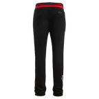 NBA HOUSTON ROCKETS SCRIPT TAIL MEN'S RIB FLEECE SWEATPANT (BLACK/RED/BLACK)