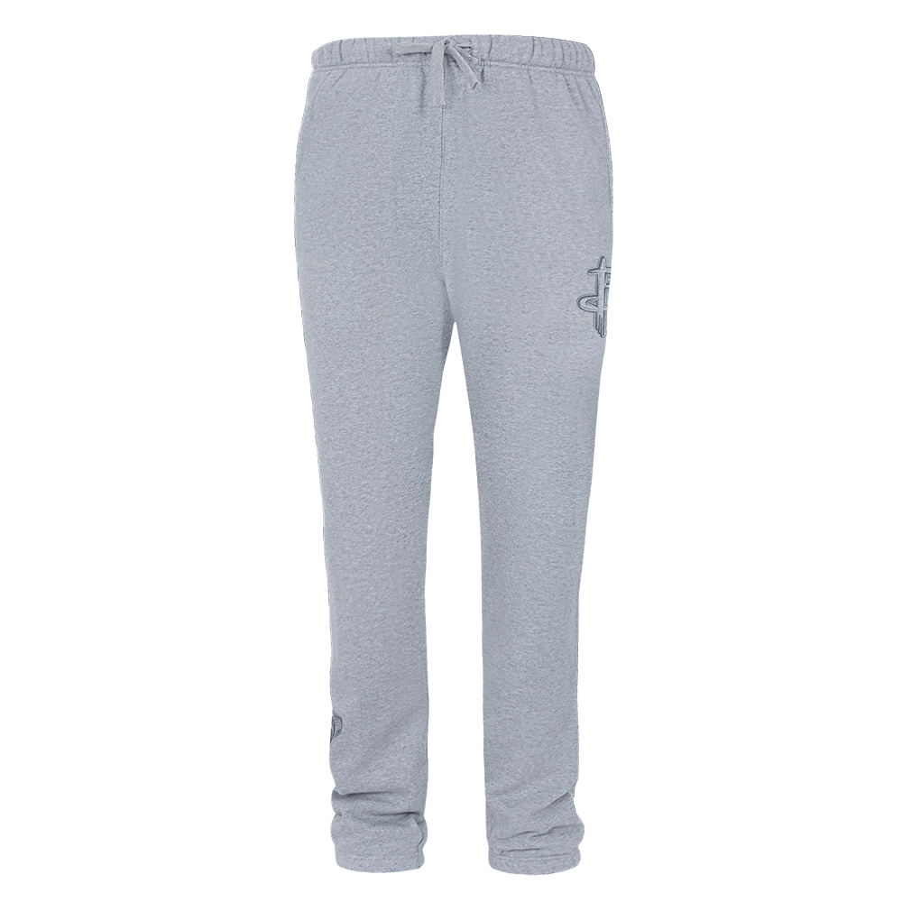 NBA HOUSTON ROCKETS NEUTRAL MEN'S SWEATPANT (DARK HEATHER GRAY)