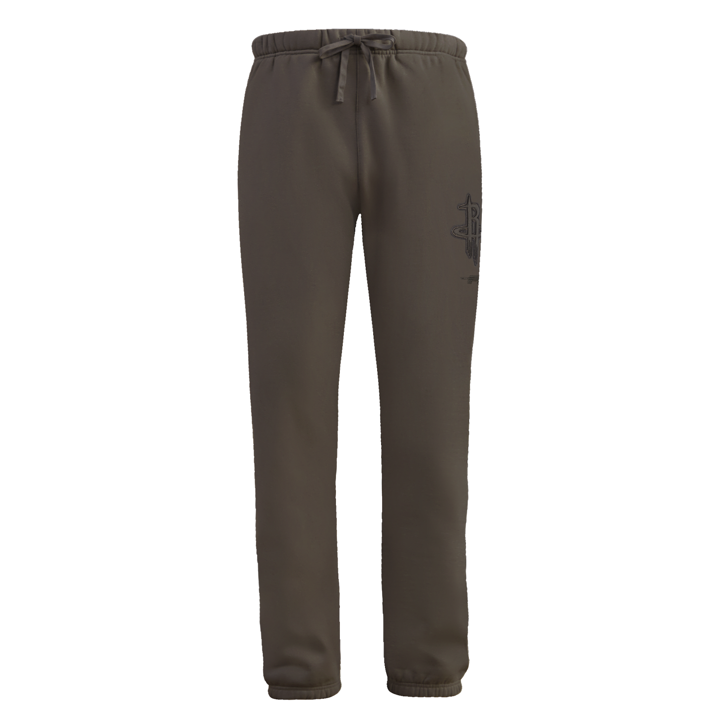 NBA HOUSTON ROCKETS NEUTRAL MEN'S SWEATPANT (DARK TAUPE)