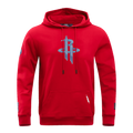 NBA HOUSTON ROCKETS VARSITY BLUES MEN'S PULLOVER HOODIE (RED)