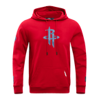 NBA HOUSTON ROCKETS VARSITY BLUES MEN'S PULLOVER HOODIE (RED)