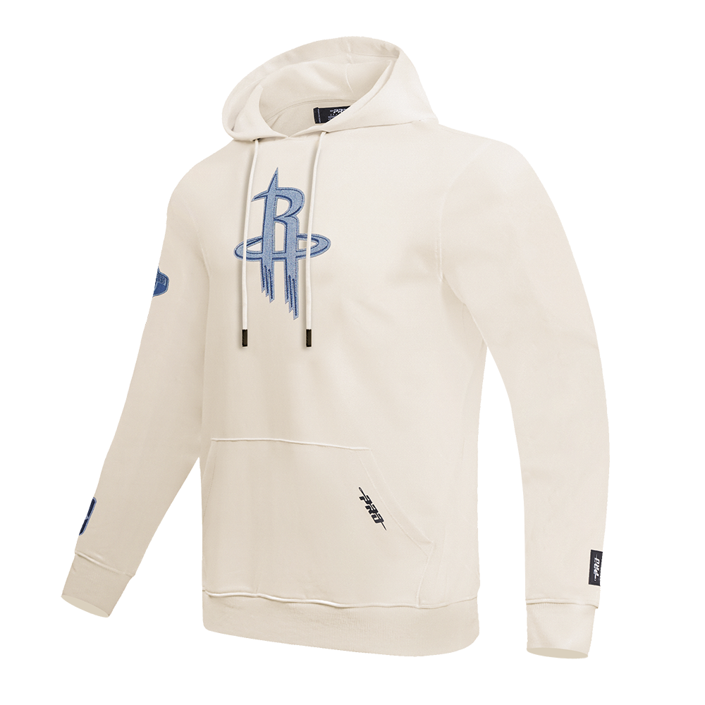 NBA HOUSTON ROCKETS VARSITY BLUES MEN'S PULLOVER HOODIE (LINEN)