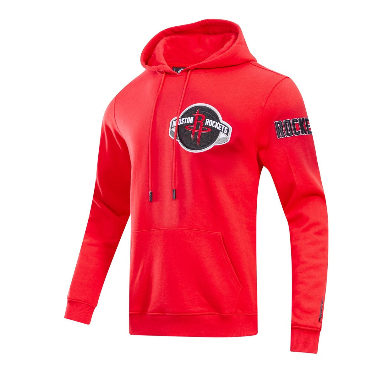 NBA HOUSTON ROCKETS CLASSIC CHENILLE MEN'S PO HOODIE (RED)