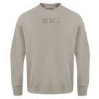 NBA HOUSTON ROCKETS WINGSPAN CHANDAIL À COL ROND EN MOLLETON À ÉPAULES TOMBANTES POUR HOMME (TAUPE)