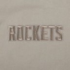 NBA HOUSTON ROCKETS WINGSPAN CHANDAIL À COL ROND EN MOLLETON À ÉPAULES TOMBANTES POUR HOMME (TAUPE)