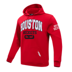 NBA HOUSTON ROCKETS CITY ARCH MEN'S FLC PO HOODIE (RED)