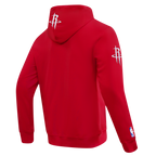 NBA HOUSTON ROCKETS CITY ARCH MEN'S FLC PO HOODIE (RED)