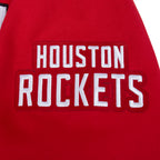 NBA HOUSTON ROCKETS CITY ARCH MEN'S FLC PO HOODIE (RED)