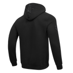 NBA HOUSTON ROCKETS TRIPLE BLACK CHANDAIL À CAPUCHON EN MAILLE DOUBLE POUR HOMME (TRIPLE NOIR HOMME)