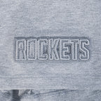 NBA HOUSTON ROCKETS REVERSE FRENCH TERRY WOMEN'S SJ BOXY TEE (DARK HEATHER GRAY)