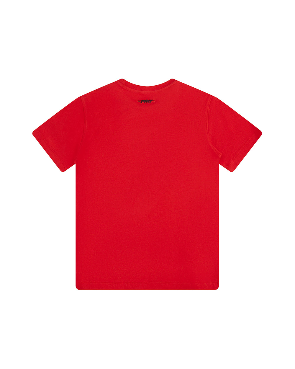 NBA HOUSTON ROCKETS RETRO CLASSIC BIG BOY'S SHORT SLEEVE TAPING TEE (RED/BLACK)