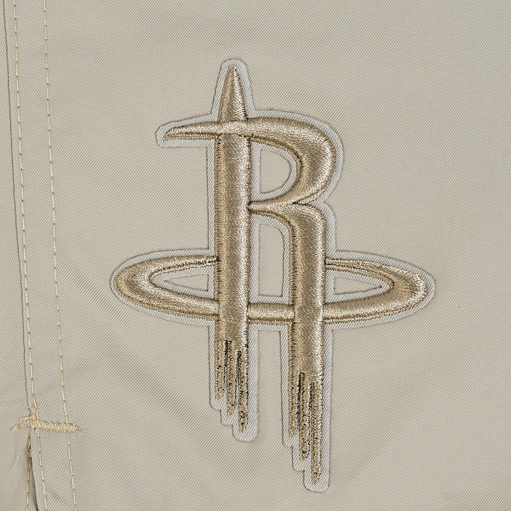 NBA HOUSTON ROCKETS NEUTRAL SHORT TISSÉ POUR GARÇON JUNIOR (TAUPE)