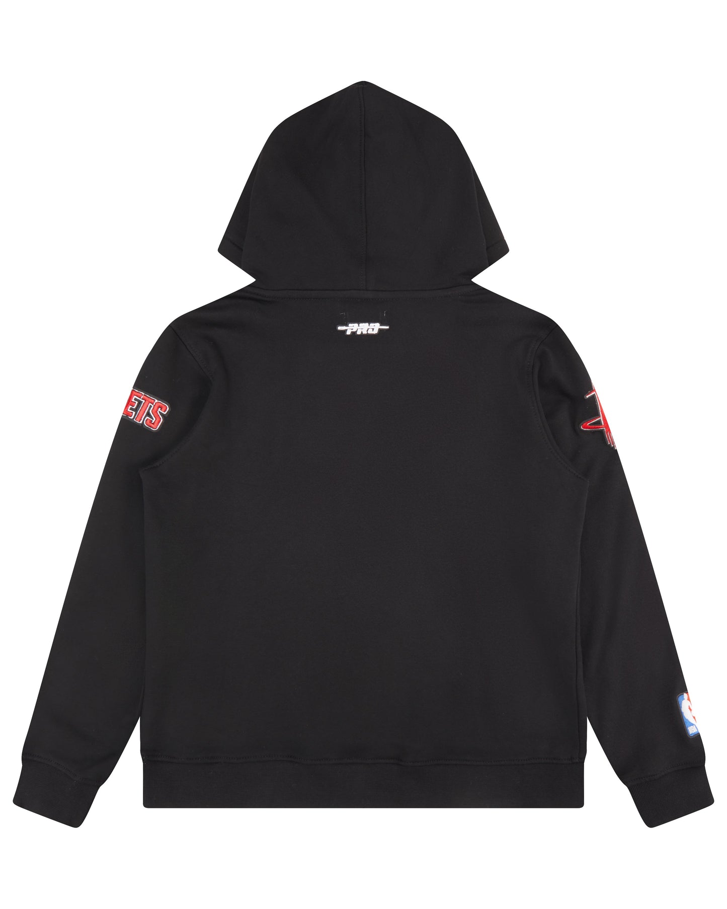 NBA HOUSTON ROCKETS CLASSIC BIG BOYS FLEECE PULLOVER HOODIE (BLACK)