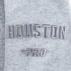 NBA HOUSTON ROCKETS NEUTRAL BIG BOY'S FLC CREWNECK (DARK HEATHER GRAY)