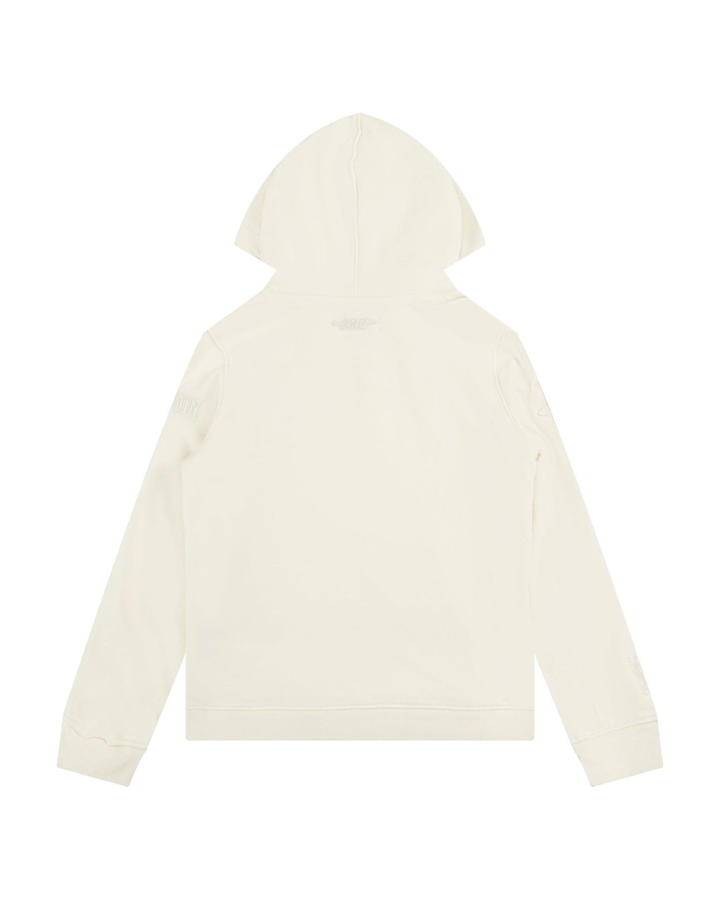 NBA HOUSTON ROCKETS NEUTRAL BIG BOYS FLEECE PULLOVER HOODIE (EGGSHELL)