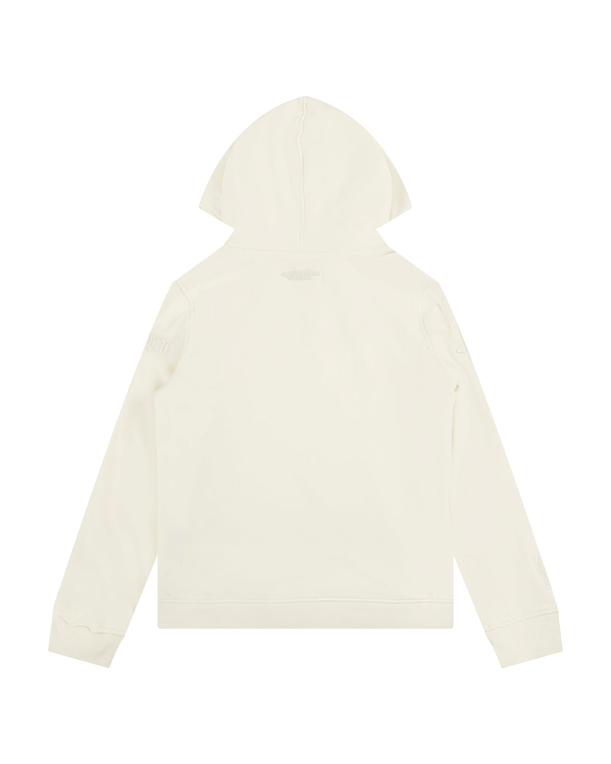 NBA HOUSTON ROCKETS NEUTRAL BIG BOY'S FLEECE PULLOVER HOODIE (EGGSHELL)