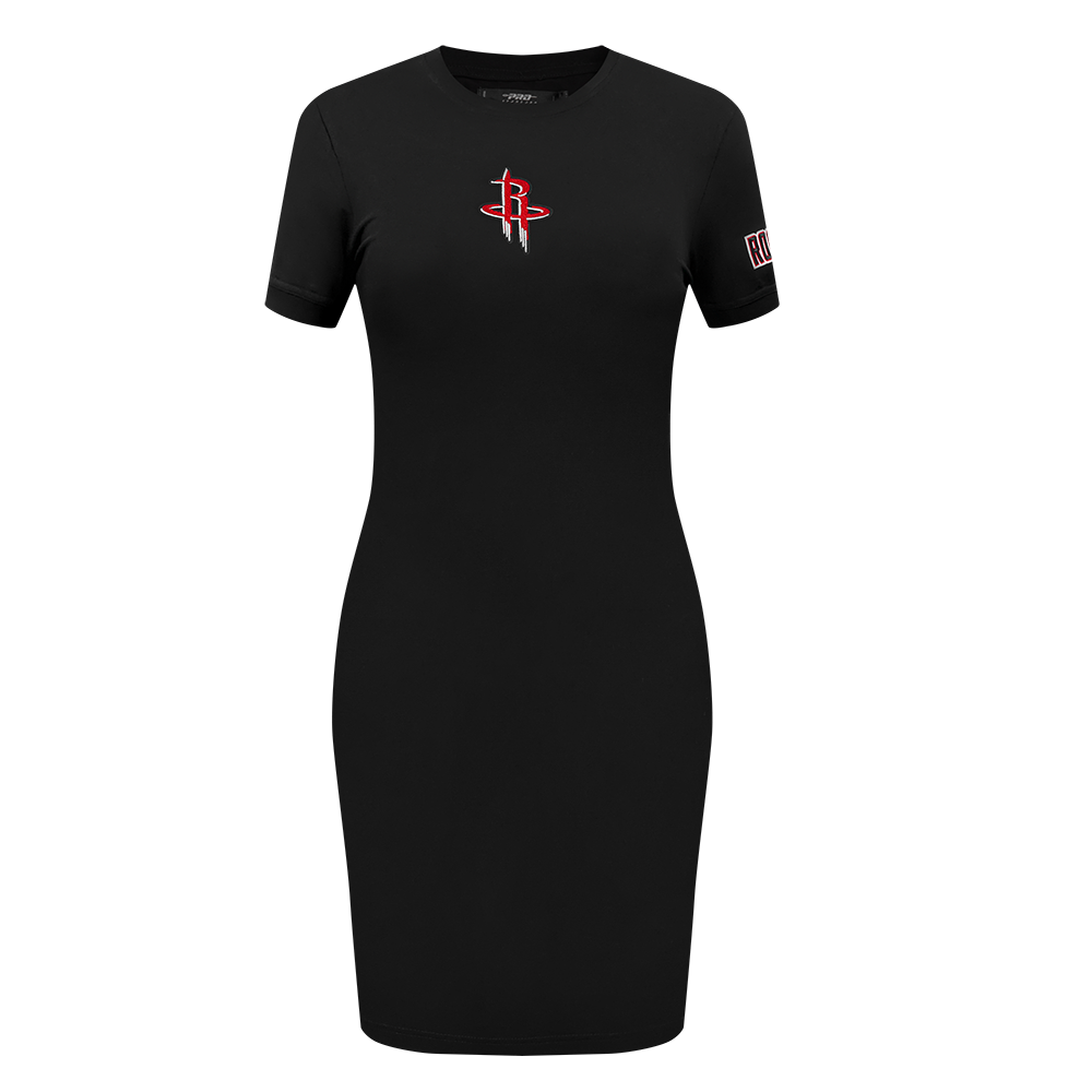 NBA HOUSTON ROCKETS CLASSIC ROBE MOULANTE POUR FEMME (NOIR)