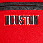 NBA HOUSTON ROCKETS RETRO CLASSIC BLOUSON COLLÉGIAL EN LAINE À BORDS CÔTELÉS POUR GARÇON JUNIOR (ROUGE/NOIR)