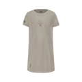 NBA HOUSTON ROCKETS NEUTRAL BIG GIRL'S TEE DRESS (TAUPE)