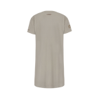 NBA HOUSTON ROCKETS NEUTRAL BIG GIRL'S TEE DRESS (TAUPE)