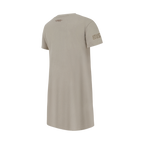 NBA HOUSTON ROCKETS NEUTRAL BIG GIRL'S TEE DRESS (TAUPE)