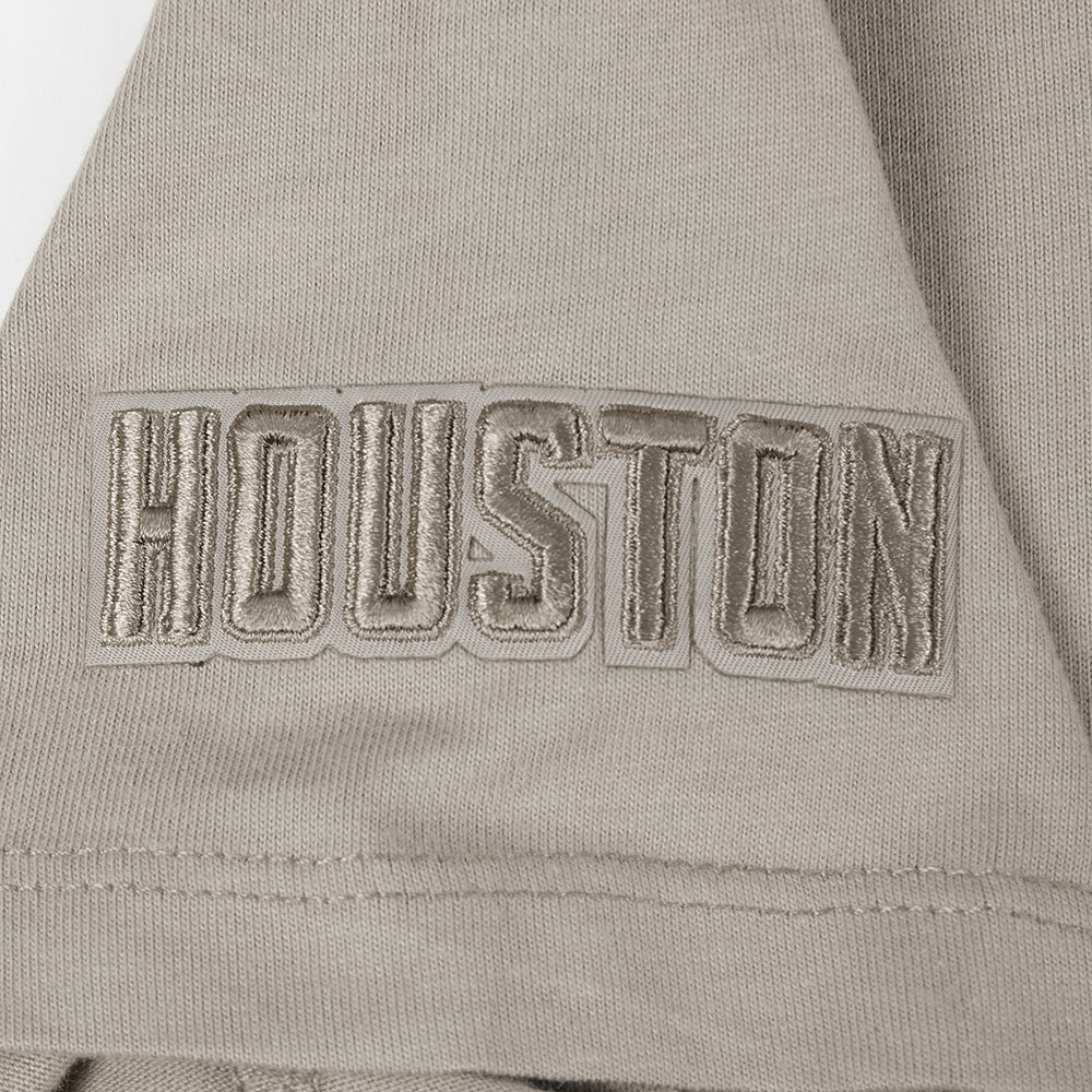 NBA HOUSTON ROCKETS NEUTRAL BIG GIRL'S TEE DRESS (TAUPE)
