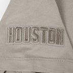 NBA HOUSTON ROCKETS NEUTRAL BIG GIRL'S TEE DRESS (TAUPE)