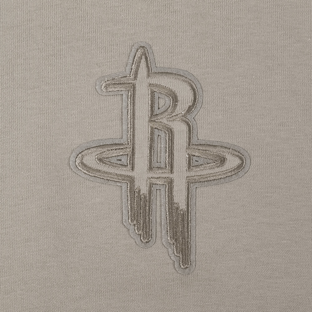 NBA HOUSTON ROCKETS NEUTRAL BIG GIRL'S TEE DRESS (TAUPE)