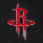 NBA HOUSTON ROCKETS CLASSIC BIG GIRL'S FLC FZ HOODIE (BLACK)