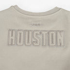 NBA HOUSTON ROCKETS NEUTRAL CHANDAIL À COL ROND EN MOLLETON POUR FILLE JUNIOR (TAUPE)