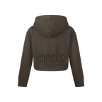 NBA HOUSTON ROCKETS NEUTRAL CHANDAIL À CAPUCHON EN MOLLETON POUR FILLE JUNIOR (TAUPE FONCÉ)