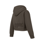 NBA HOUSTON ROCKETS NEUTRAL CHANDAIL À CAPUCHON EN MOLLETON POUR FILLE JUNIOR (TAUPE FONCÉ)