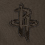 NBA HOUSTON ROCKETS NEUTRAL CHANDAIL À CAPUCHON EN MOLLETON POUR FILLE JUNIOR (TAUPE FONCÉ)