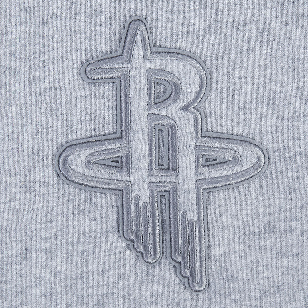 NBA HOUSTON ROCKETS NEUTRAL CHANDAIL À COL ROND POUR FEMME (GRIS CHINÉ FONCÉ)