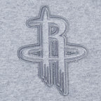 NBA HOUSTON ROCKETS NEUTRAL CHANDAIL À COL ROND POUR FEMME (GRIS CHINÉ FONCÉ)