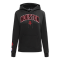 NBA HOUSTON ROCKETS CLASSIC PO HOODIE (BLACK)