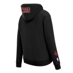 NBA HOUSTON ROCKETS CLASSIC PO HOODIE (BLACK)