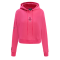 NBA HOUSTON ROCKETS CHANDAIL À CAPUCHON TRIPLE ROSE COURT EN MOLLETON POUR FEMME (VIOLET BETTERAVE)