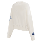 NBA HOUSTON ROCKETS VARSITY BLUES WOMEN'S CREWNECK (LINEN)