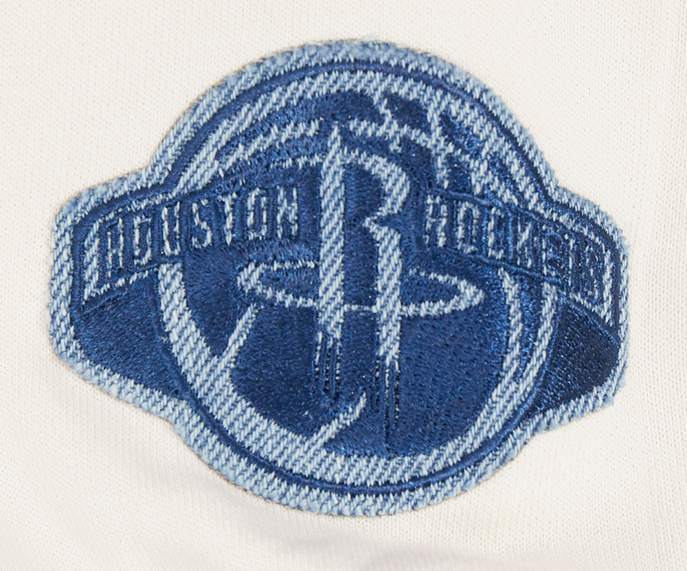 NBA HOUSTON ROCKETS VARSITY BLUES WOMEN'S CREWNECK (LINEN)