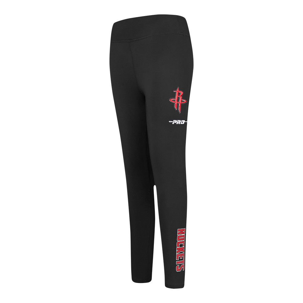 NBA HOUSTON ROCKETS CLASSIC LITTLE GIRL'S LEGGING (BLACK)