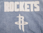 NBA HOUSTON ROCKETS VARSITY BLUES WOMEN'S DENIM VARSITY WOMEN'S JACKET (DENIM/LINEN)