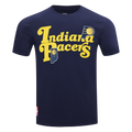 NBA INDIANA PACERS SOUVENIR T-SHIRT EN JERSEY SIMPLE POUR HOMME (MARINE MINUIT)